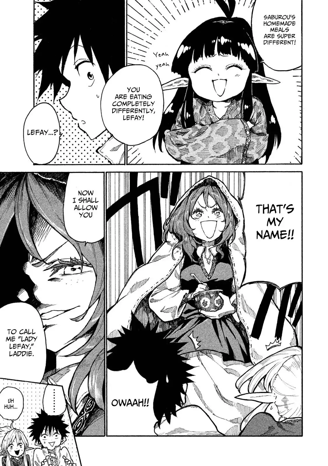 Mazumeshi Elf to Yuboku gurashi Chapter 10 3